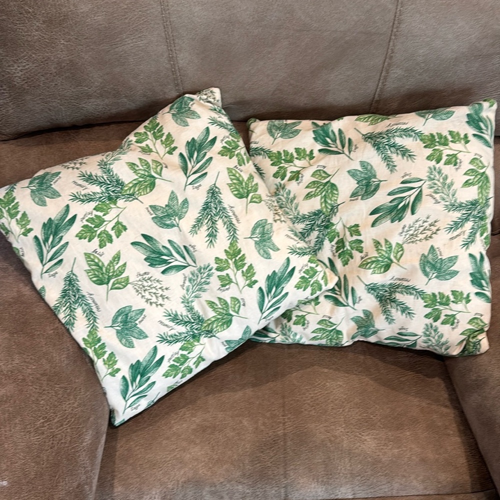 Handmade herb plant pillows